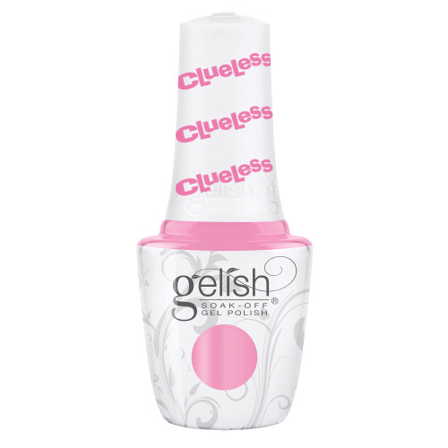 Gelish "Adorably Clueless" Duo, Princess Pink Creme - Includes gel polish and lacquer