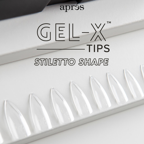 Aprés Gel-X Tips - Sculpted Stiletto Medium