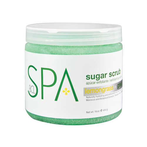 BCL SPA 16 oz. Sugar Scrub Lemongrass + Green Tea