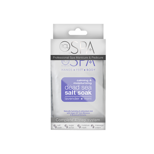 BCL Spa Lavender + Mint Complete 4-Step System, Single Use Packet Box