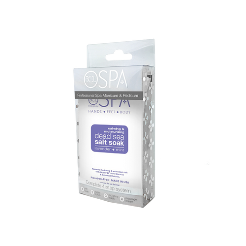BCL Spa Lavender + Mint Complete 4-Step System, Single Use Packet Box