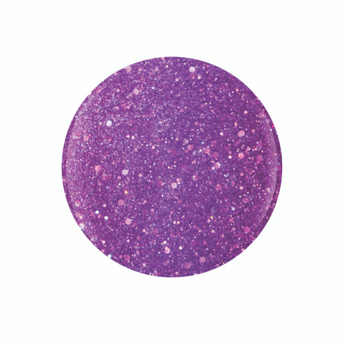 Gelish "Belt It Out" Duo, Violet Holographic Glitter- Includes Gel Polish and Lacquer