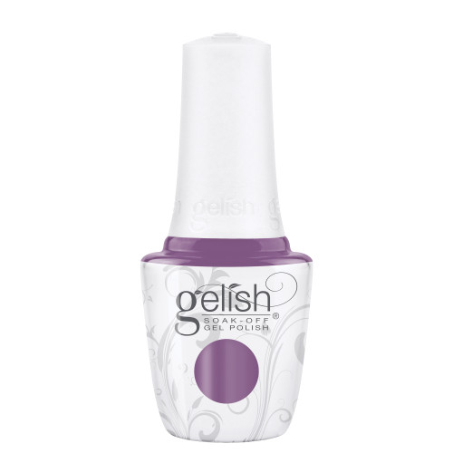 Gelish Soak Off Gel Polish "Malva" Medium Purple Crème - 15 mL | .5 fl oz - 1110484