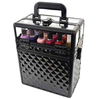 City Lights Lockable Nail Tech Tool Case - Nail Supply Inc