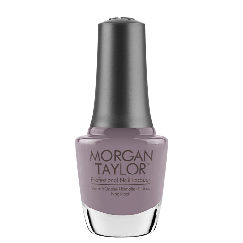 Morgan Taylor Nail Lacquer "Stay Off The Trail", Soft Taupe Creme, 15 mL | .5 fl oz - Change of Pace Collection