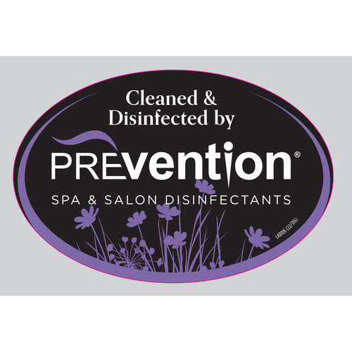 PREvention Window Decal - Cleaned and Disinfected