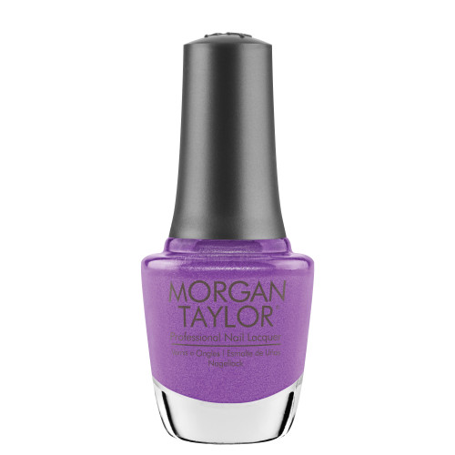 Morgan Taylor Nail Lacquer "Before My Berry Eyes", Premium Purple Metallic,  15 mL | .5 fl oz - On My Wish List Collection