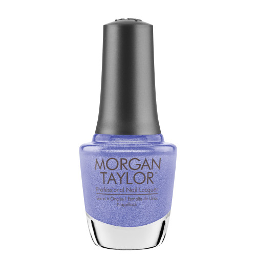 Morgan Taylor Nail Lacquer "Gift it Your Best", Icy Blue Pearl, 15 mL | .5 fl oz - On My Wish List Collection