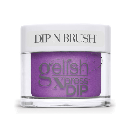 Gelish Xpress Dip "Before My Berry Eyes", Premium Purple Metallic, 43g | 1.5 oz. - On My Wish List Collection