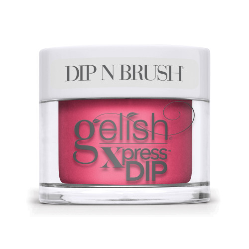 Gelish Xpress Dip "Got Some Altitude", Bright Pink Crème, 43g | 1.5 oz -Up In The Air Collection