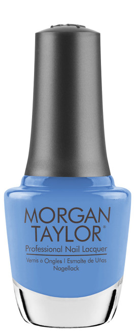 Morgan Taylor Nail Lacquer "Soaring Above It All", Bold Blue Crème, 15mL |.5 fl oz -Up In The Air Collection