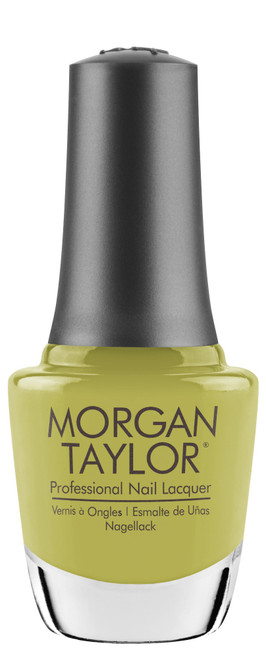 Morgan Taylor Nail Lacquer "Flying Out Loud", Dirty Lime Creme, 15mL |.5 fl oz -Up In The Air Collection
