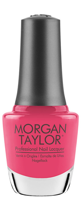 Morgan Taylor Nail Lacquer "Got Some Altitude", Bright Pink Creme, 15mL |.5 fl oz -Up In The Air Collection