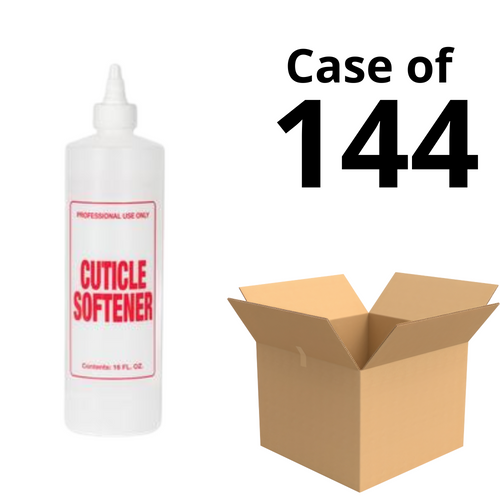 Soft 'N Style Imprinted Twist Top Bottle, Cuticle Softener, 16 oz. Case Pack of 144 Bottles