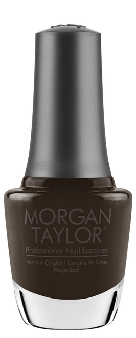 Morgan Taylor Nail Lacquer "Artwork In Progress", Medium Brown Crème, 15mL |.5 fl oz -In Frame Collection