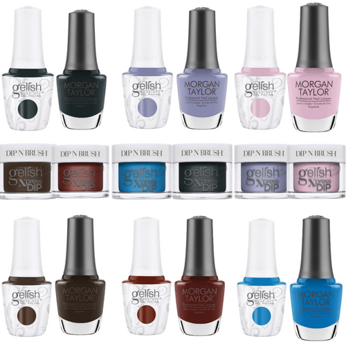 Gelish & Morgan Taylor "In Frame" Complete Collection Bundle, 6 Trios