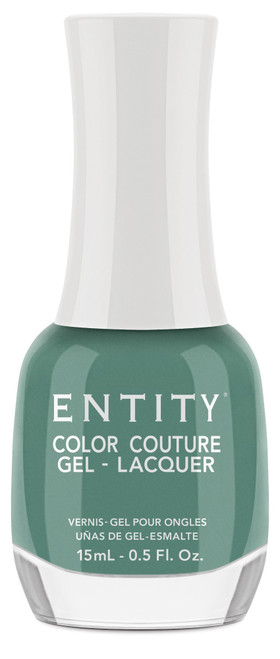 Entity Extended Wear Hybrid Gel-Lacquer "Blame It On The Mistletoe" - Slate Green Crème, 15mL|5fl
