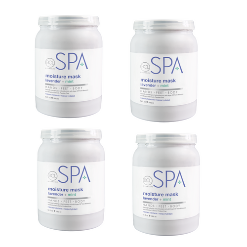 BCL SPA Moisture Mask Lavender + Mint, 64 oz. Case Pack Of 4