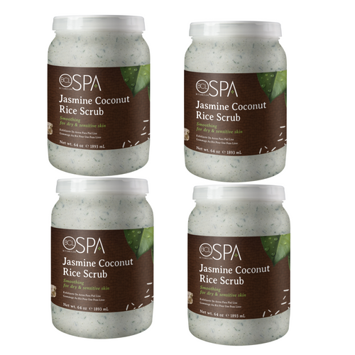 BCL SPA Jasmine Coconut Sugar Scrub, 64 oz. Case Pack Of 4