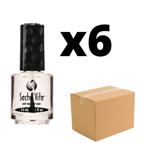 Seche VITE Dry Fast Lacquer  Topcoat | 0.5oz Case Pack Of 6