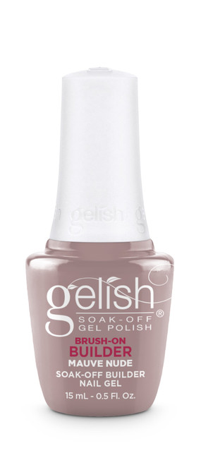 Gelish Mauve Nude Brush-On Builder Gel, 15mL | .5fl. Oz.