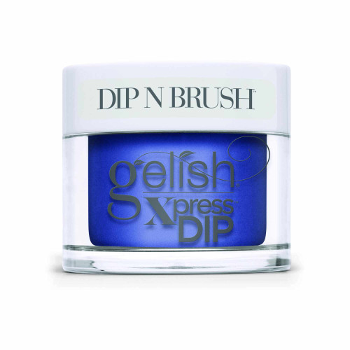 Gelish Xpress Dip n Brush "Making Waves" -Bright Blue Creme - 43g | 1.5 oz - 1620124