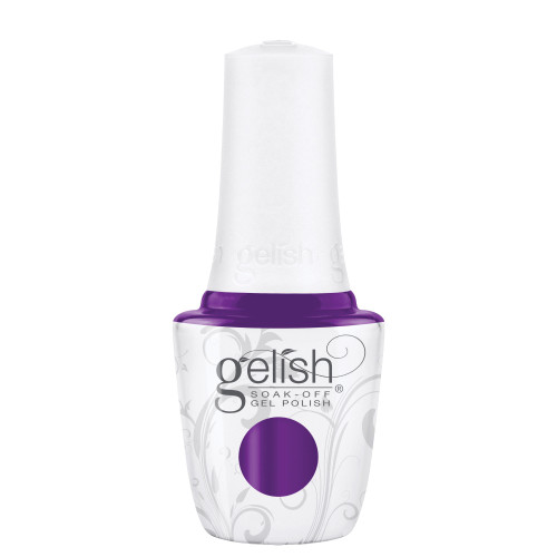 Gelish Soak-Off Gel Polish "This Is How I Roll" Bright Purple Creme, 15mL |.5 oz - Let's Roll Collection