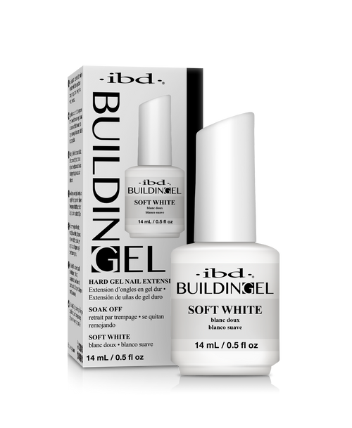 IBD Building Gel Soft White, 0.5 fl oz