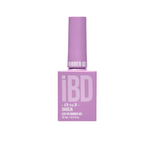 IBD Rubber Gel, Dahlia, .5 fl. Oz.