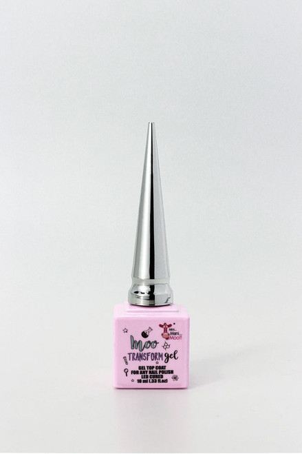 Moo Gel Transform Gel Top Coat, 10 mL