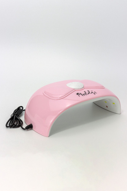 Moolala Portable Pink Bow LED Nail Gel Curing Lamp, 54 Watt