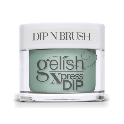 Gelish Xpress Dip "Mint For Me",Light Teal Creme, 43g | 1.5 oz - Prism Blooms Collection