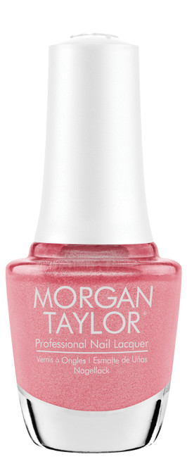 Morgan Taylor Nail Lacquer "Citrus Halo", Coral Pink Pearl, 15mL |.5 fl oz - Prism Blooms Collection