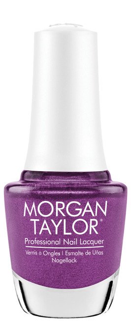 Morgan Taylor Nail Lacquer "Berrylicious Bliss", Light Grape Creme, 15mL |.5 fl oz - Prism Blooms Collection