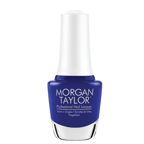 Morgan Taylor Nail Lacquer "Blue Crush Rush", Ocean Blue Jelly, 15mL |.5 fl oz - Keep It Juicy Collection