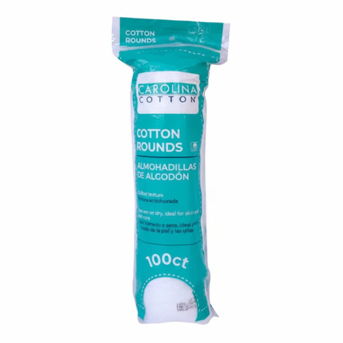 Carolina Cotton Rounds, Standard 2", 100 ct.