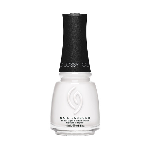 China Glaze "White On White" Nail Lacquer, 0.5 Oz - 43057