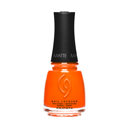China Glaze "Orange Knockout" Nail Lacquer, 0.5 Oz - 41051