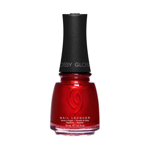 China Glaze "Red Pearl" Nail Lacquer, 0.5 Oz - 41062