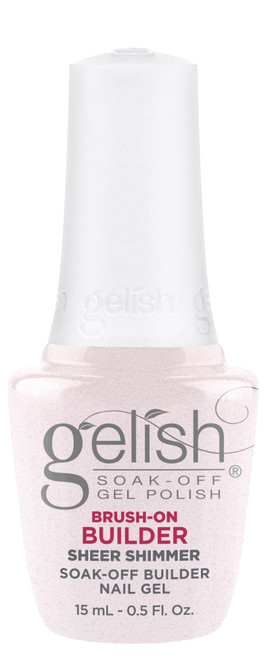 Gelish Sheer Shimmer Brush-On Builder Gel, 15 mL | .5 fl. Oz.