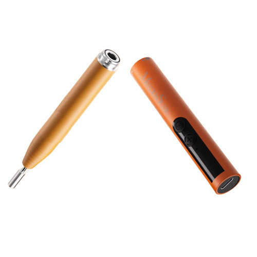 MelodySusie PocketNail PC100GR/PC100G Pen-Shaped Innovative Portable Rechargeable Nail Drill 20,000RPM - Party Peach