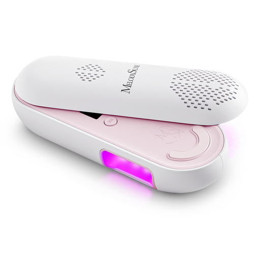 MelodySusie P-Plus20F Innovative UV Protection Rechargeable UV/LED Nail Lamp - Pink
