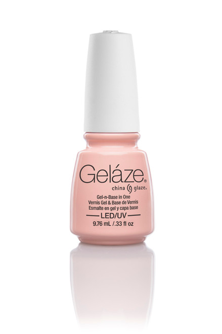 Gelaze by China Glaze "Diva Bride" Gel-N-Base, .33 fl. Oz.