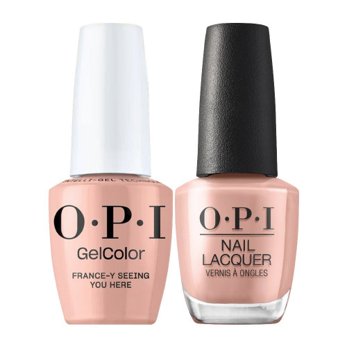 OPI Intelli-Gel Polish Duo "France-y Seeing You Here" #DuoF039, 0.5 fl oz