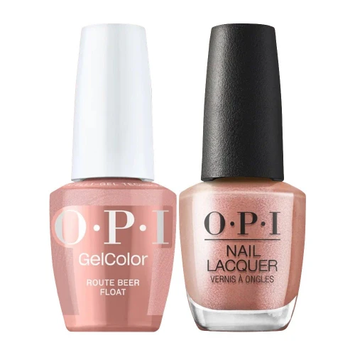OPI Intelli-Gel Polish Duo "Route Beer Float" #DuoF043, 0.5 fl oz