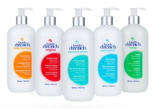 Body Drench 5 Pc. Lotion Bundle, 16.9 oz Size - Includes 5 Scents
