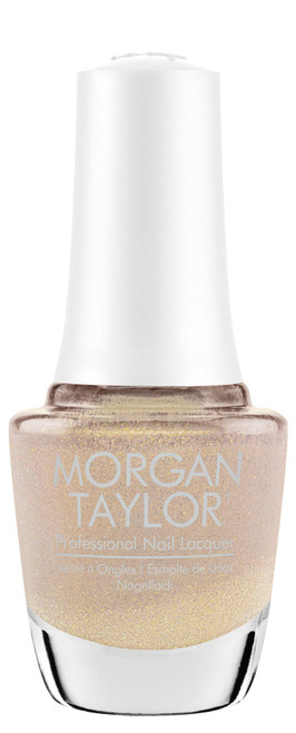 Morgan Taylor "Champagne & Chill" Nail Lacquer, Blush Champagne Shimmer, 15 mL | 0.5 fl oz