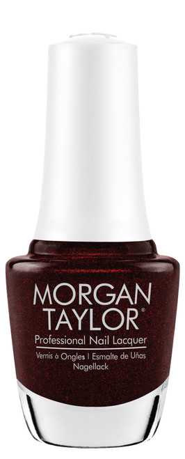 Morgan Taylor "Get In The Spirit" Nail Lacquer, Merlot Shimmer, 15 mL | 0.5 fl oz