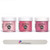 Gelish Professional Quality Nail Dip Powder Set of 3 Colors with Free Nail File - The Pink Collection