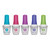 Gelish Dip Patriotic Collection Starter Kit - Four Dipping Powders, Dip Basix, and Nail File Included! 10 pcs.